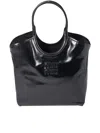 Miu Miu Ivy Leather Bag In Black