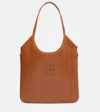 Miu Miu Ivy Medium Leather Tote Bag