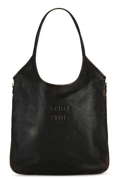 Miu Miu Ivy Nappa Old Bag In Pattern