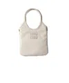 Miu Miu Ivy Shoulder Bag In White