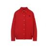 Miu Miu Cotton Jacket With Button-down Collar And Pockets