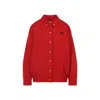 Miu Miu Cotton Jacket With Button-down Collar And Pockets