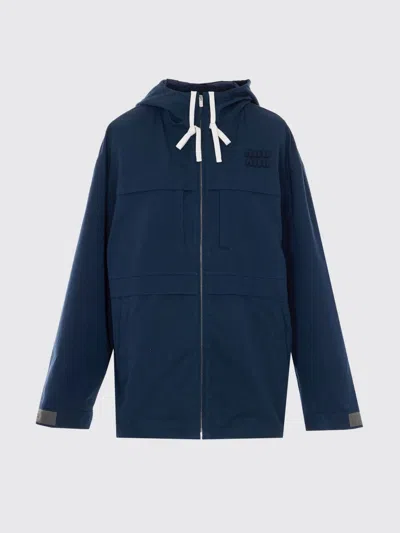 Miu Miu Jacket Woman In Blue