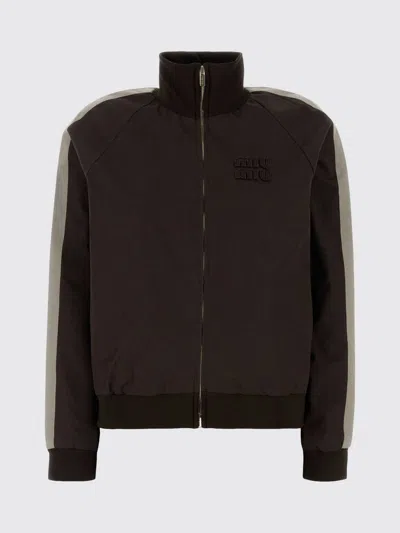 Miu Miu Jacket Woman  In Brown