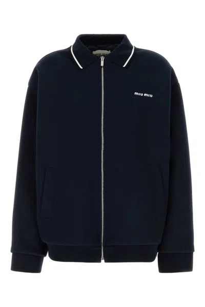 Miu Miu Jackets In Blue