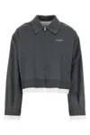 Miu Miu Jackets In Gray