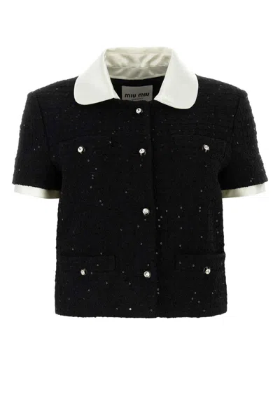 MIU MIU MIU MIU JACKETS AND VESTS