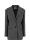 Miu Miu Jackets And Vests In Grey