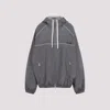 Miu Miu Grey Polyester Jacket In Gray