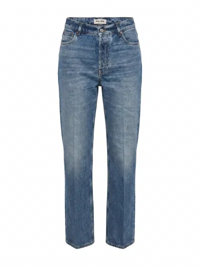 Miu Miu Jeans In Blue