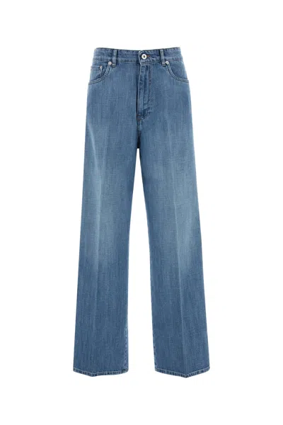 Miu Miu Jeans In Denim Donna In Blue