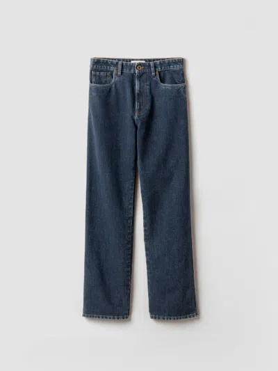 Miu Miu Jeans Woman Blue