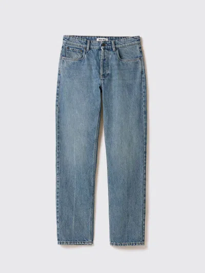 Miu Miu Jeans Woman Gnawed Blue