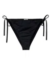 Miu Miu Jersey Bikini Bottoms In 黑色