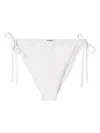 Miu Miu Jersey Bikini Bottoms In 白色