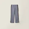 Miu Miu Jersey Pants In Gray