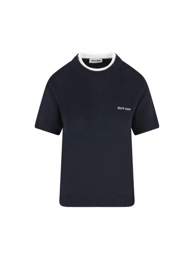 Miu Miu Jerseys In Black