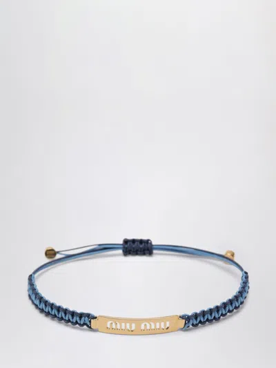 Miu Miu Jewel Woman In Blue