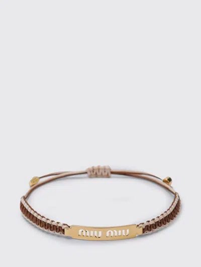 Miu Miu Jewel Woman In Metallic