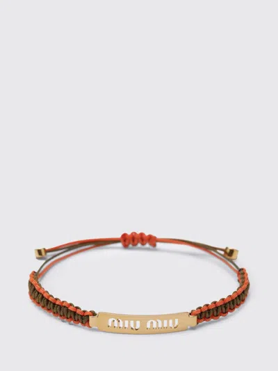 Miu Miu Jewel Woman In Red
