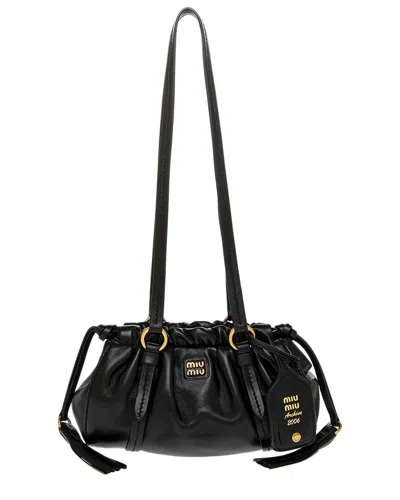 Miu Miu Joe Mini Leather Shoulder Bag
