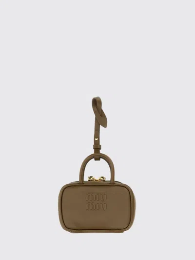 Miu Miu Key Chain Woman In Green