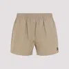 Miu Miu Cotton Shorts With Elastic Waistband