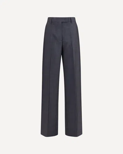 Miu Miu Kid Mohair Pants In Gray