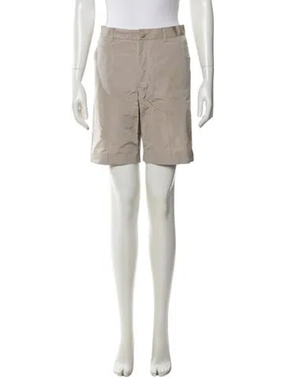 Pre-owned Miu Miu Knee-length Shorts In Neutral