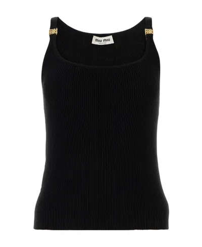 Miu Miu Knit Tank Top