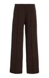 Miu Miu Knit Track Pants In Black