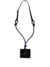 Miu Miu Knot-detail Wallet In Black