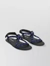 Miu Miu Knotted Straps Thongs Sandals