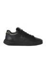 Miu Miu Lace-up Low-cut Casual Shoes In Black