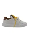 Miu Miu Lace-up Low-cut Casual Shoes In Gray