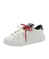 Miu Miu Lace-up Low-top Casual Shoes In White