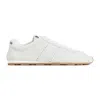 Miu Miu Suede Low-top Sneakers In White
