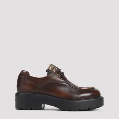 MIU MIU LACED SHOES