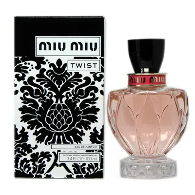 Miu Miu Ladies Twist Edp Spray 3 oz (tester) Fragrances 3614225291562 In Transparent