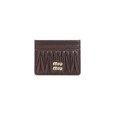 Miu Miu Lamb Leather Cardholder