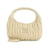Miu Miu Lamb Leather Quilted Shoulder Bag