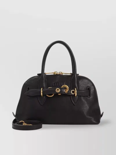 Miu Miu Lamb Leather Shoulder Bag