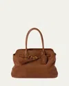 Miu Miu Lamb Leather Shoulder Bag In F0316 Rovere