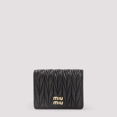 MIU MIU LAMB LEATHER WALLET