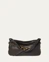 Miu Miu Women Avenutre Leather Shoulder Bag