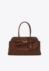 Miu Miu Large Aventure Nappa Leather Shoulder Bag