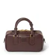 Miu Miu Arcadie Leather Tote Bag