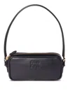 Miu Miu Leather Bag In Black