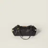 Miu Miu Leather Bag In Black