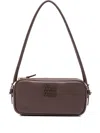 Miu Miu Leather Bag In Brown